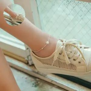 슬리밍 발찌 진주 주얼리 팔찌 반지 귀걸이 발찌 패션