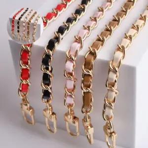 챠챠 가죽 메탈 30cm 120cm 숏 롱 체인 스트랩 스마트