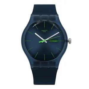 [스와치] SO29N704 NEW GENT BLUE REBEL 공용 우레탄시계