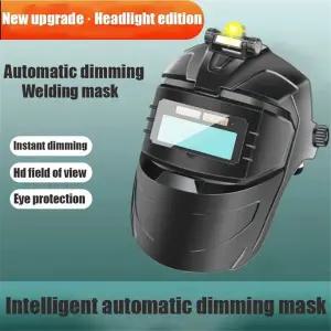 자동 변광 용접면 고온 저항 내구성 용접 헬멧 트루 컬러