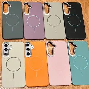 갤럭시A55 A34 A32 A25 A23 A17 퀀텀5 하드 맥세이프 메탈 카메라 프레임 매트 핸드폰 케이스