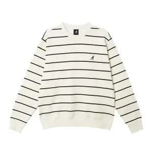 [캉골](마산점)에센셜 스트라이프 스웨트셔츠 1802 오프화이트