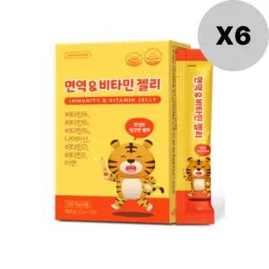 그린스토어 앤 비타민 키즈 젤리 스틱 15포 X6