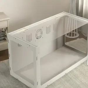 햄스터 케이지 하우스 투명 대형 은신처 아크릴 친칠라