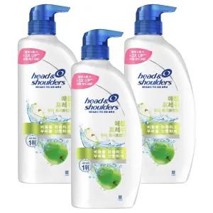 헤드앤숄더 두피 토탈 솔루션 트리트먼트 사과향 850ml 3개
