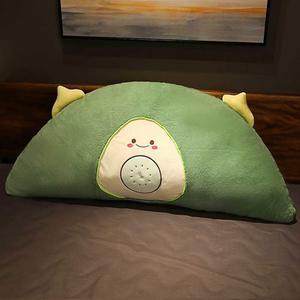 과일쿠션 대쿠션 반달 대형 80cm 키위 소형 반달쿠션 바디필로우 침대 녹색