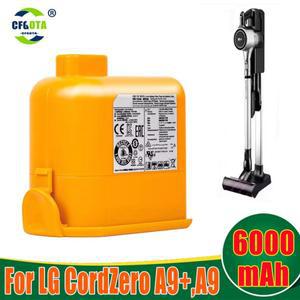 LG A9S LCD 무선 진공청소기 배터리 교체 6000mAh 리튬이온 팩 호환 O9884GE EAC63382216
