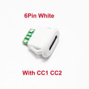 5A 5Pin 6pin USB-C  20V 방수 커넥터 직접 압축 암 기본 소켓 충전 인터페이스테일 플러그