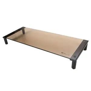 컴퓨터 스탠드 선반 노트북 거치대 강화유리 CY30-MST100G [f78E1DF]