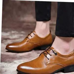빅사이즈 남자 남성캐주얼화 캐주얼 남자편한구두 구두 심플한 남자정장구두 신발 소가죽구두
