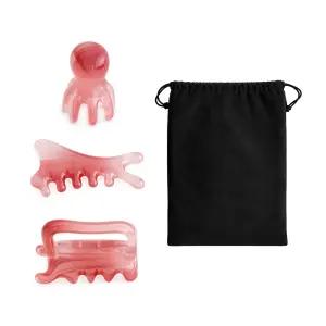 두피 페이스 바디 괄사 3종 파우치세트