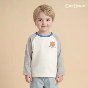 케어링텐더하트베어 라글란 티셔츠