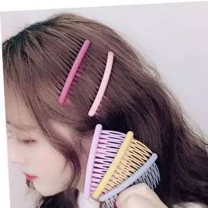 와이드 올림머리 빗핀 올림머리핀 고정빗핀 헤어빗핀