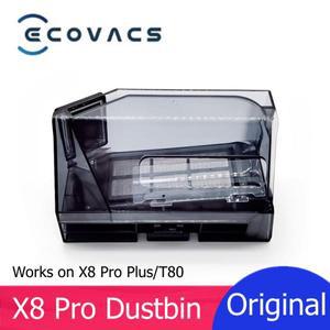Ecovacs Deebot X8 ProX8 PlusT80 로봇 진공 청소기 먼지 상자 액세서리 용 기존 쓰레기통 예비 부품