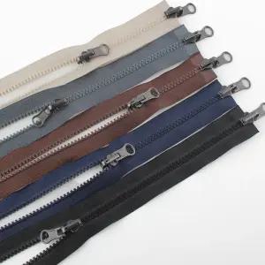 투웨이지퍼 5호 양면 지퍼 리버시블 점퍼 롱패딩 자크100,90cm