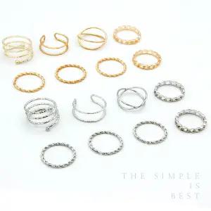 8pcs 세트 반지 빅사이즈가능 써지컬 여성 서피스링 rds4+8HKm