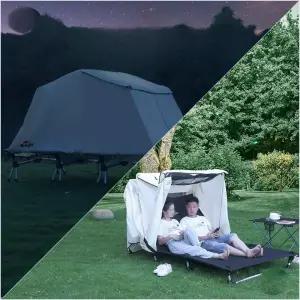 접이식 경량 야외 휴대용 야영 2인용 초경량 야전침대 침대 캠핑 텐트 야전