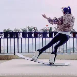 스노우보드 기초 그라운드 파크 트릭 훈련용 연습 실내 매트