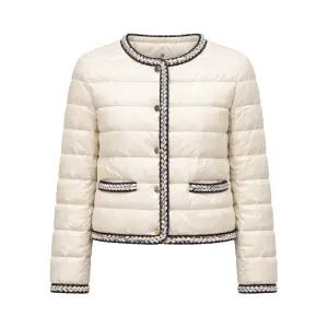 26SS 끌로에 MTCCHLOE 트위드 라인 경량 패딩 자켓 네추럴 2619481134 073