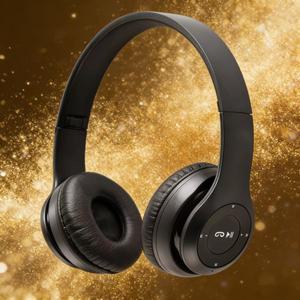 무선 헤드폰 5.0 블루투스 호환 헤드셋 HiFi 스테레오 접이식 마이크 지원 SD 카드가 포함된 모든 스마트폰