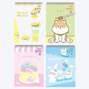 2000 펜피아 무선 종합장 16절/959119/23~25매 크로키북 랜덤발송