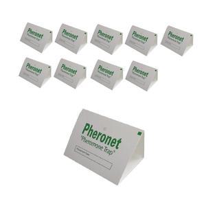 영국 화랑곡나방 트랩 벌레퇴치 권연벌레  쌀나방  끈끈이 페르몬 끈끈이 트랩 (중) x10개입