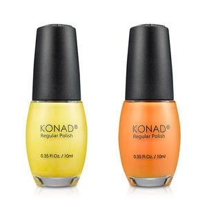 매니큐어 R33 파스텔 옐로우 / R34 파스텔 오렌지 10ml 손톱보호 네일 폴리쉬