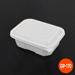 [원포장]GP-170 사각용기(뚜껑포함)/1박스(300개입)/PP용기/전자레인지사용가능/배달용기/포장용기