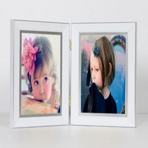 고급 수지 더블액자 경첩 양면 접이식 액자
