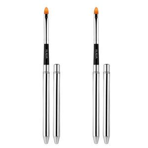 플라리아0.9 클래식 립 메이크업브러쉬 2개입