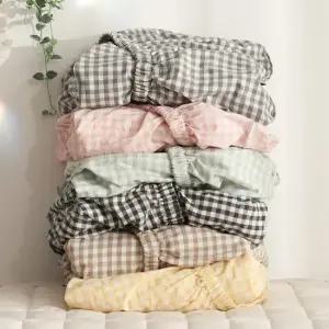 [스타일링홈]데이데이 워싱체크 매트리스커버SS Q 6colors