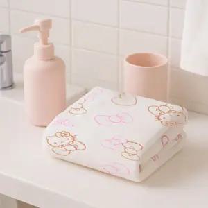 헬로키티 도톰하고 탄탄한 샤워타올