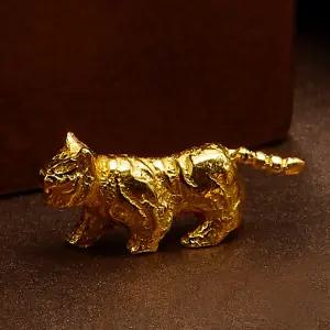 [한국금다이아몬드] 순금 선물 기념품 금 호랑이 24K 3.75g 동물 디자인