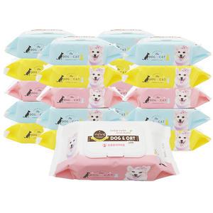 위생대장 도그앤캣 고급 애견물티슈 100매X20개 /캡형/동물의약외품허가/강아지물티슈/강아지바디티슈