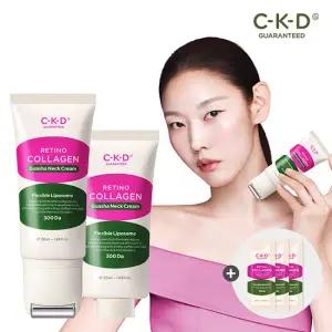 CKD 레티노콜라겐 괄사목주름크림 더블세트(본품 50ml+리필 50ml)+콜라겐 앰플 1ml 3매 증정