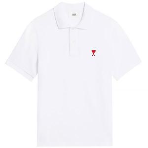 아미 스몰 하트 PK반팔티 BFHPL001 760 화이트