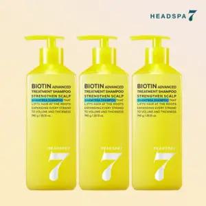 헤드스파7 비오틴 두피케어 샴트리 샴푸 740gX3