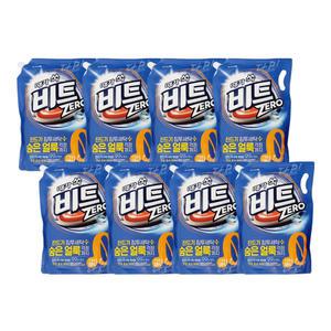비트 제로 진드기 침투세탁 액체 세탁세제 리필 드럼용 1.55L x8개