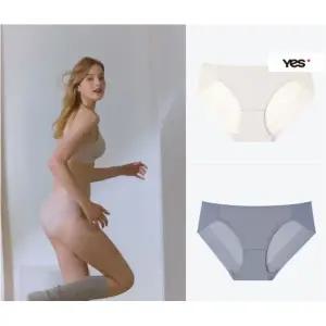 [롯데백화점]예스 그레이,베이지 심블 베이직 햄라인 팬티 2종 택1YSWPZ933