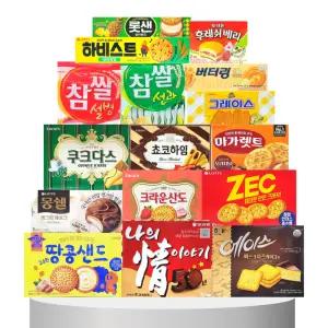 [판다네 마켓] 육만 과자 D세트 회사 사무실 탕비실 세미나 단체선물 학교 학원 어린이집 다과 간식