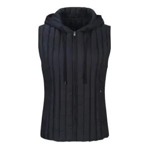 덕다운경량후드베스트 BJVJX2782BK_DG