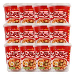 폭풍 컵떡볶이 구멍쌀떡 175g 12개
