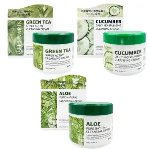 루나리스 클렌징 크림 300g 오이/그린티/알로에 선택1