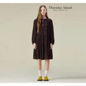 [써스데이아일랜드][Thursday Island] 퀼팅 원피스(T236MOP163W)