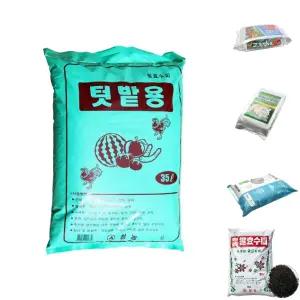 텃밭용 발효수피 35L (퇴비 밑거름 비료)/블루베리/비료/고추/고구마/전용/화분/거름/고형/화초/나무/텃밭