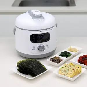 허브 다기능 미니 압력밥솥 KRC-2310 / 화이트