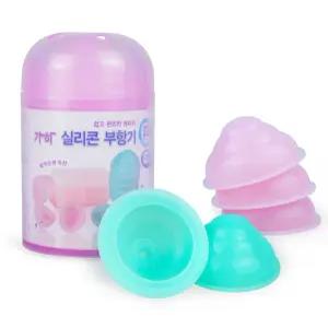 가하 실리콘 부항기 (7P) 목욕탕 물부황 안마 마사지기 수동식 혈액순환