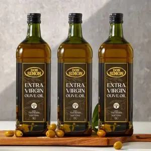 [TVLIVE] 스페인 완제품 직수입 돈시몬 올리브오일 1L 3병