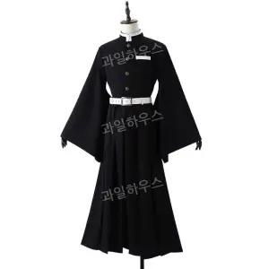토키토 무이치로 귀멸의 의상 칼날 코스프레 세트 자수