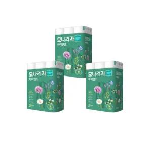 모나리자 프리미엄 천연펄프 하이엔드 화장지 40m30롤3팩